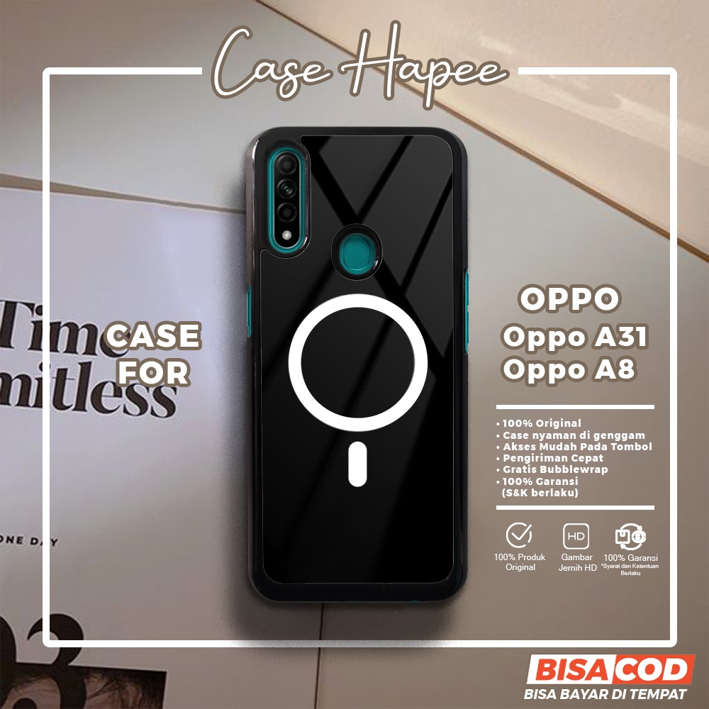 Case Oppo A31 A8 Casing Oppo A31 A8 [MAGS] Casehapee Case Glossy Case Aesthetic Custom Case Premium 
