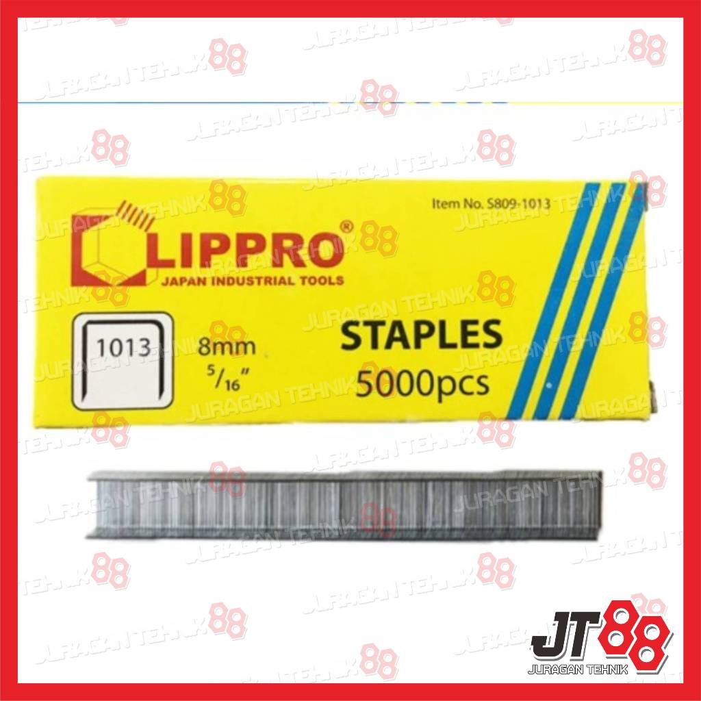 

Lippro Isi Staples Gun Tembak 8 mm 1013 5000 Pcs