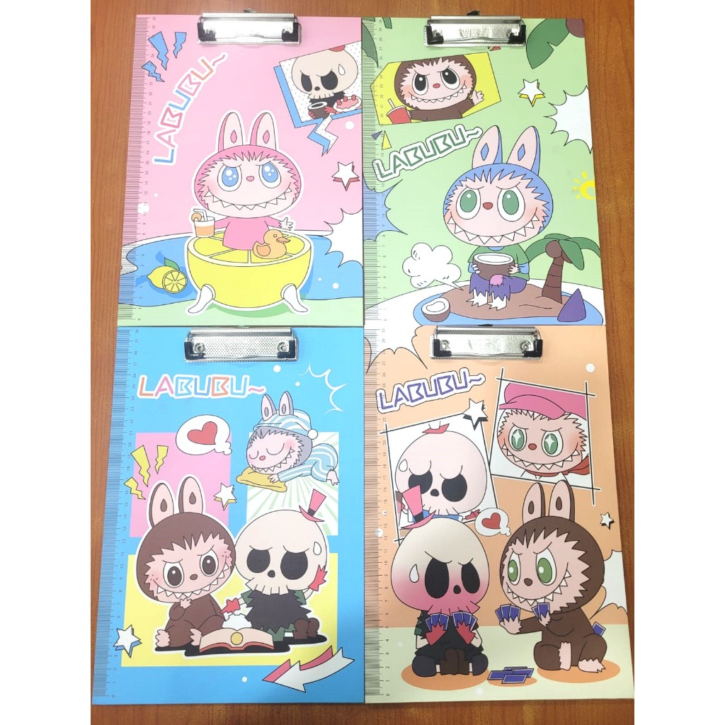 

Clipboard Labubu & Sanrio Papan Ujian Lucu / Papan Jalan Motif Lucu Labubu & Sanrio Papan Klip