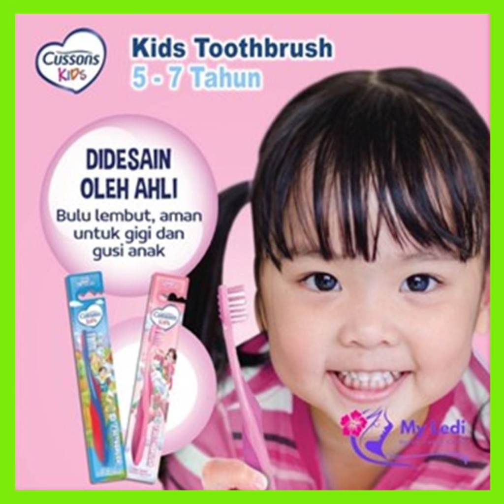 Cussons Kids Tooth Brush 1Pcs - Cusson Sikat Gigi Anak - Sikat Lembut - Sikat Gigi Karakter - MyLedi