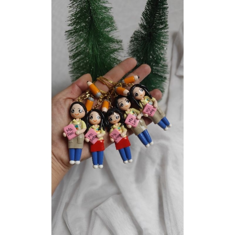 Gantungan Bagcharm Kunci Clay Custom