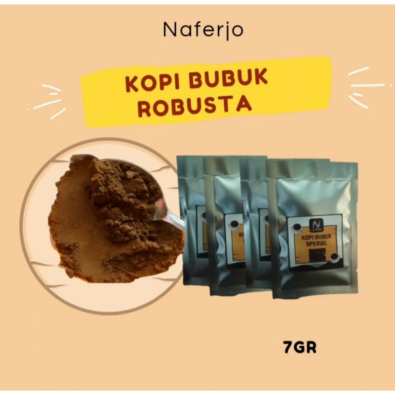 

KOPI BUBUK ROBUSTA 7GR SACHET