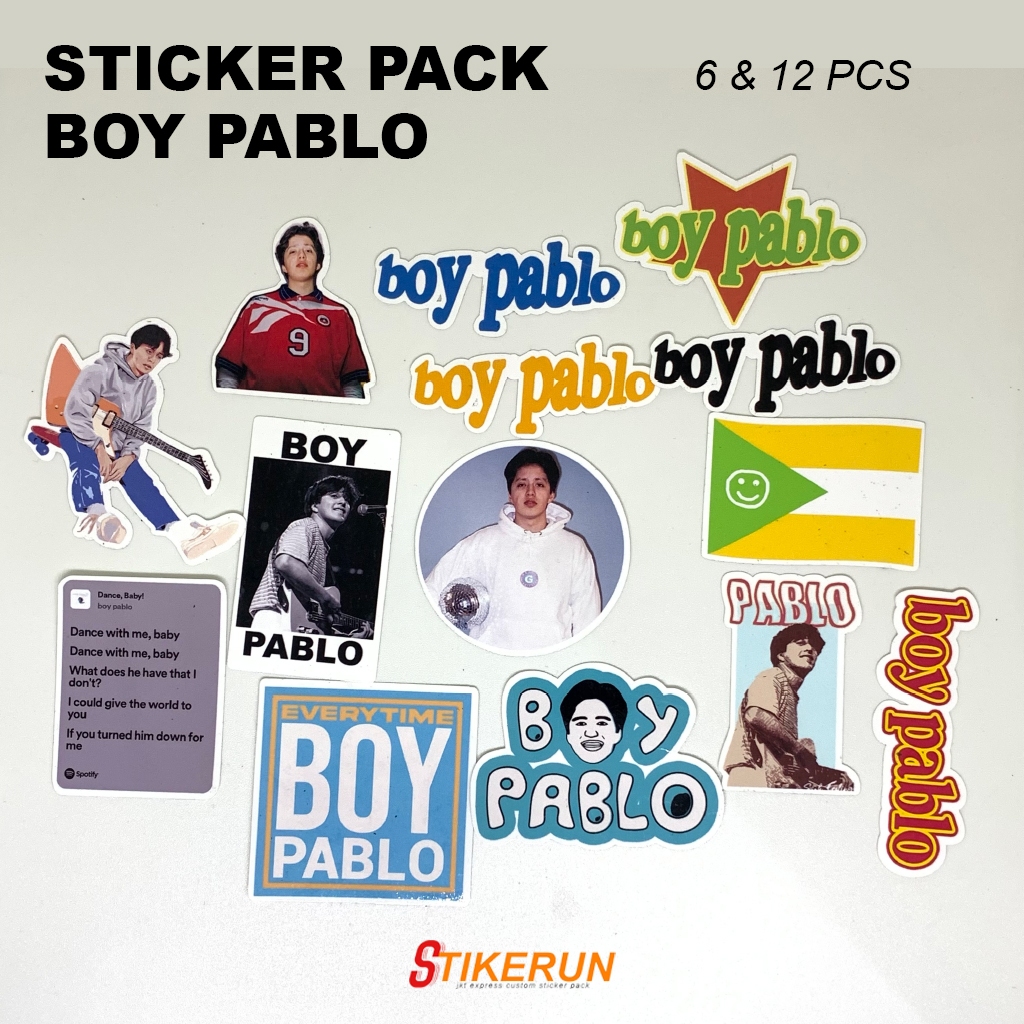

Stiker Pack Boy Pablo Untuk Laptop, Tumbler, Motor dan Mobil Bahan Sticker Vinyl Anti Air