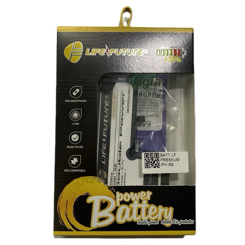 Batrai Iphone XS Life future Premium