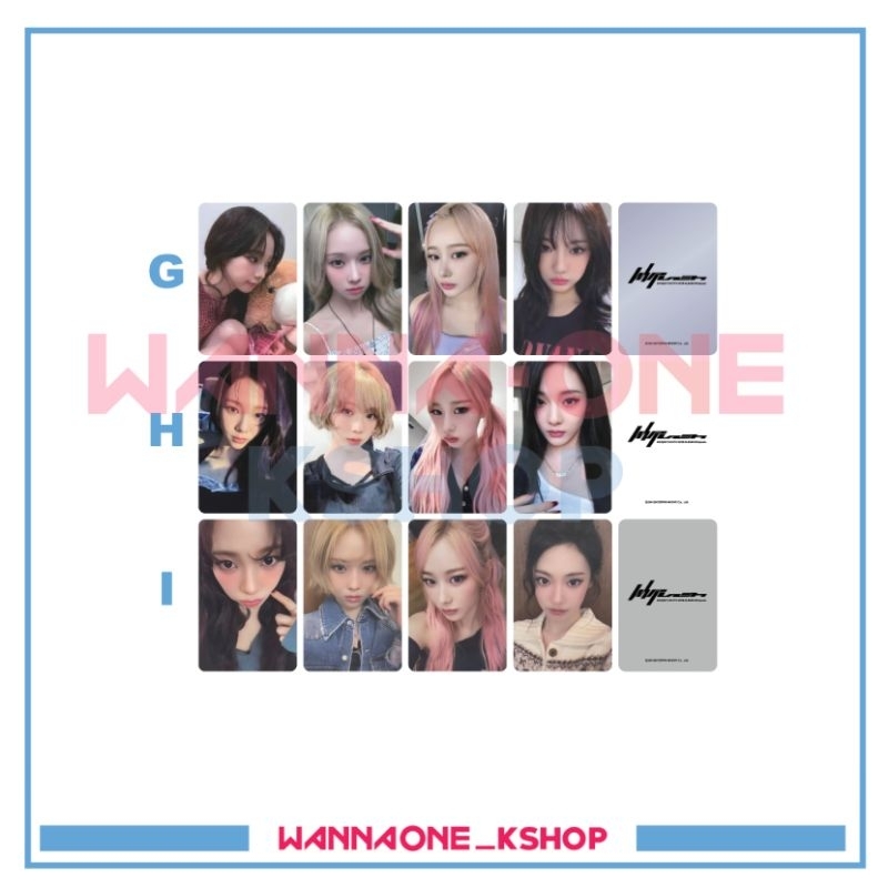 photocard aespa POB Whiplash pob