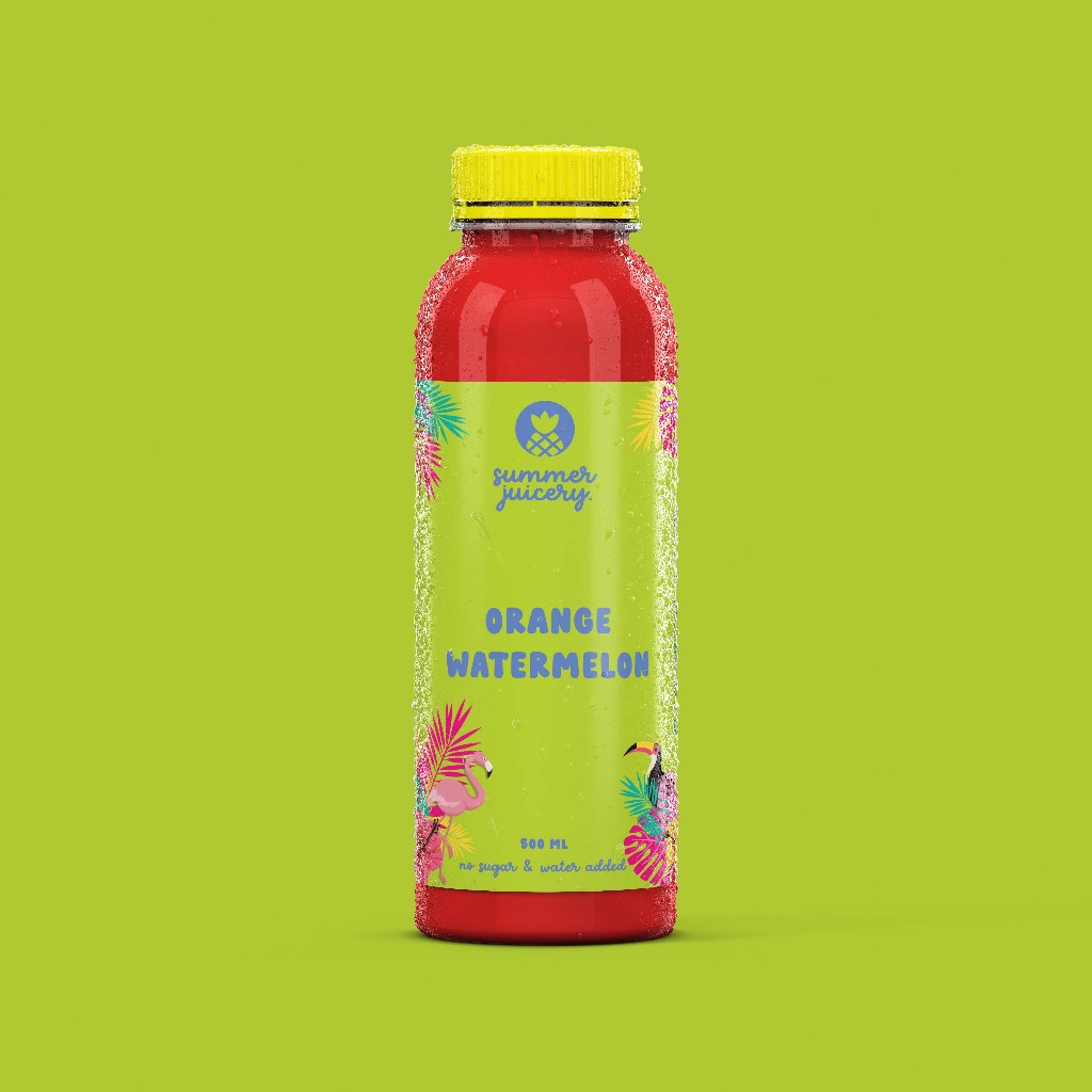 

ORANGE + WATERMELON COLD-PRESSED JUICE