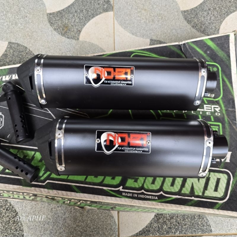 slincer silincer knalpot NOBI NOB1 3BOLD original 38mm