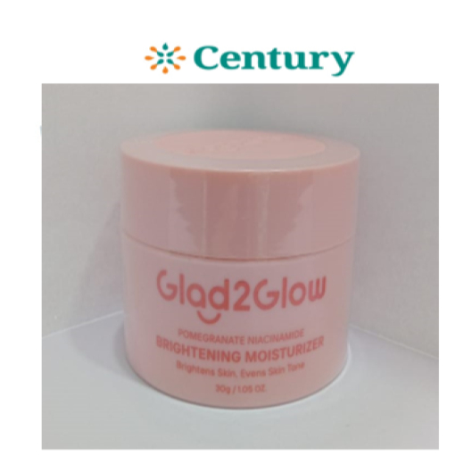 GLAD2GLOW Pomegranate Niacinamide Brightening Moisturizer 30g