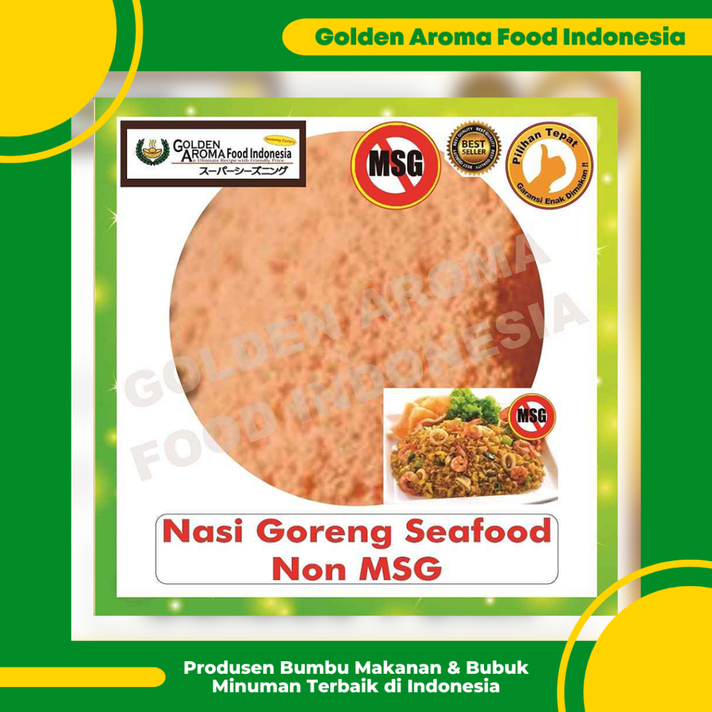

Bumbu Tabur Rasa Nasi Goreng Seafood Non MSG 1 Kg Jual Bubuk Tabur Seafood Fried Rice No MSG GAFI