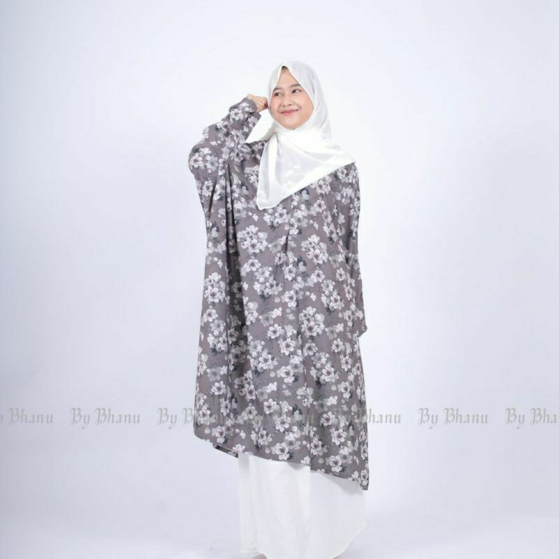 By bhanu - Malikah Abaya Set Premium Busui Friendly Untuk Umroh