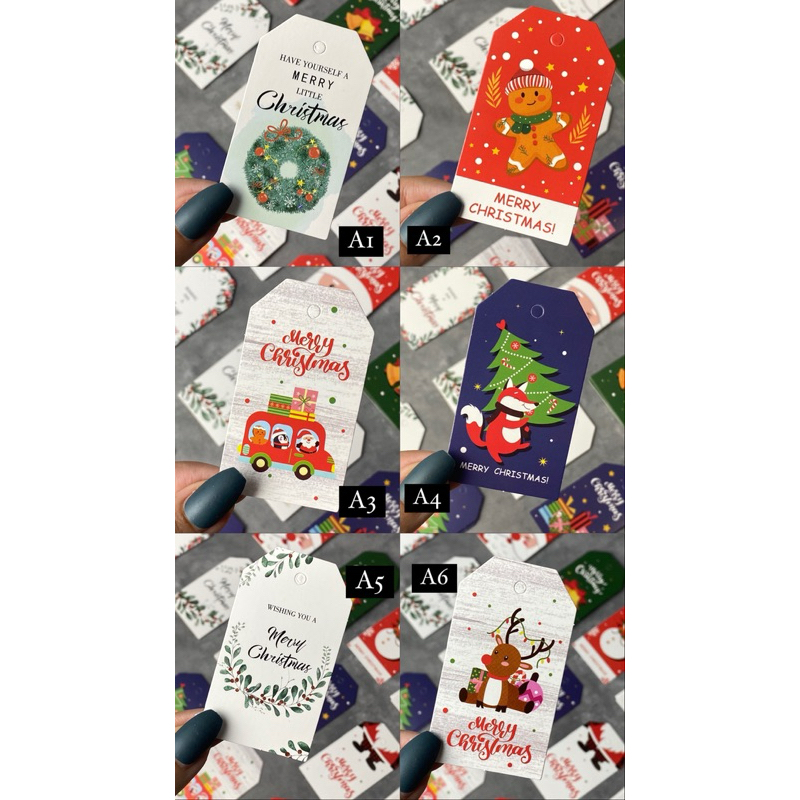 Hang Tag Imlek SIncia | Hang tag CNY | Hang Tag | Merry Christmas Natal | Hangtag Murah | Gift Tag |