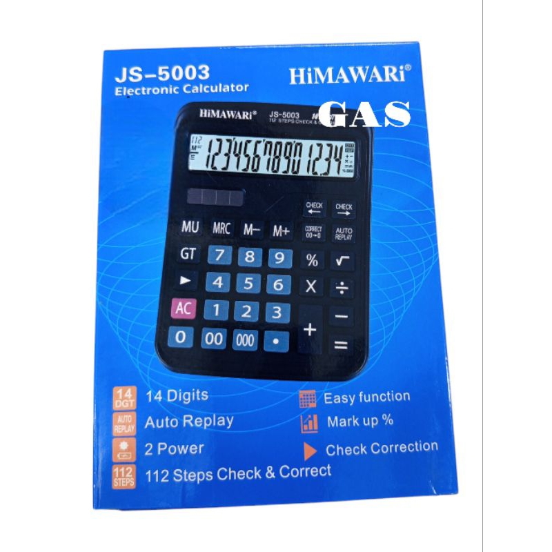 

Kalkulator Himawari JS-5003 14Digits