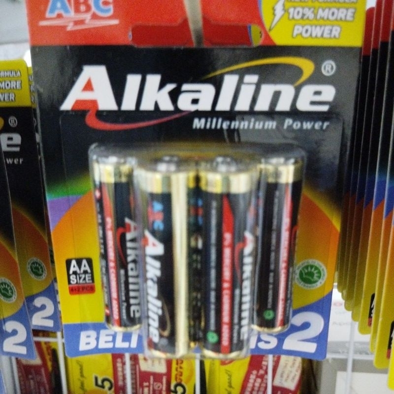 Baterai Alkaline AA isi 6