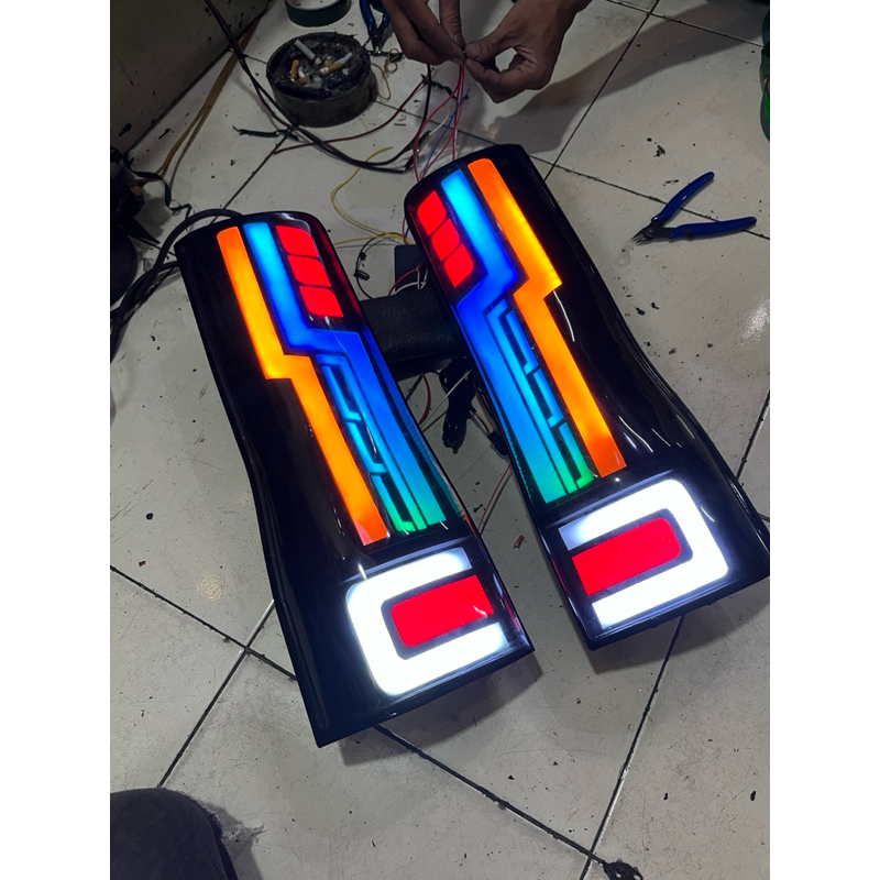 lampu grandmax custom rgb stoplamp grandmax custom smok