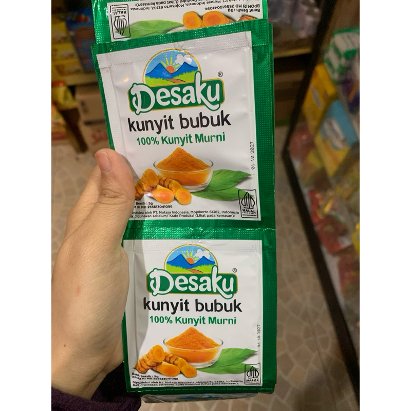

Desaku Kunyit Bubuk 12 sachet