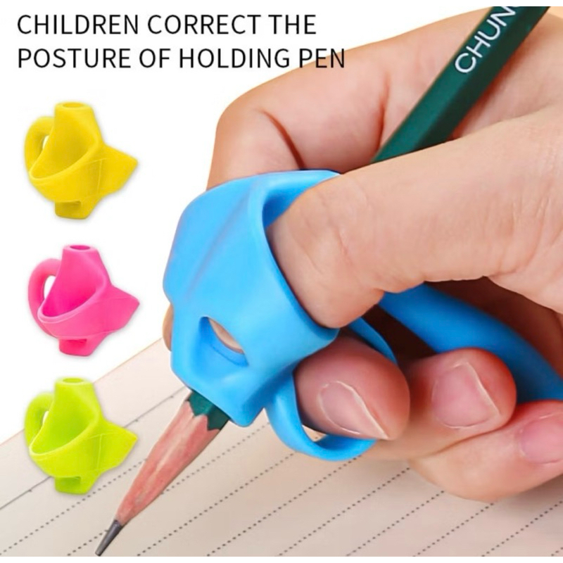 

Grip Alat Bantu Menulis anak | Pegangan Pencil pulpen | Alat pegang pen