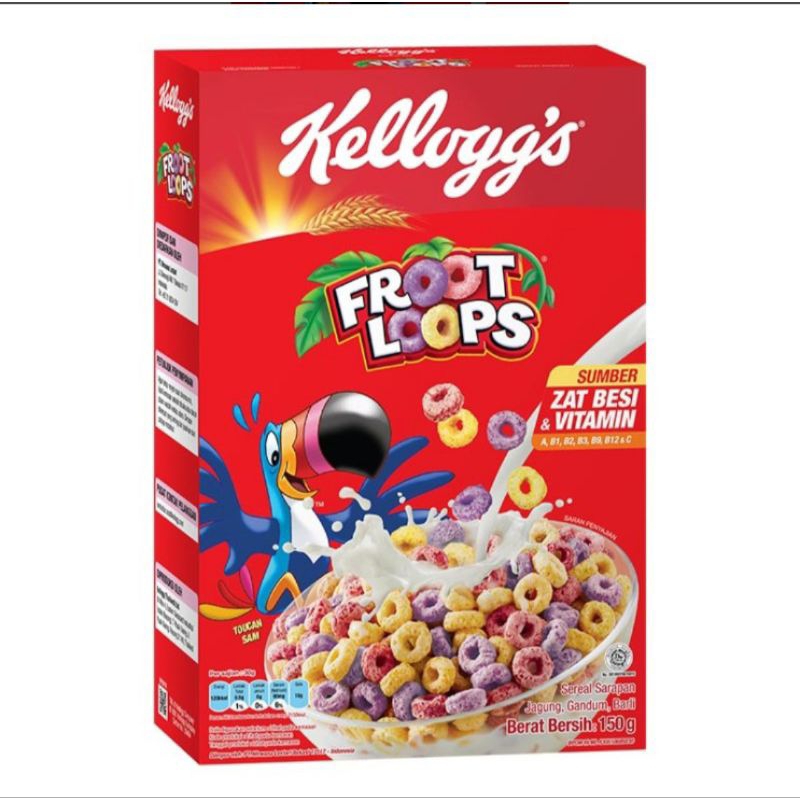 

Kellogg's Froot Loops Sereal 150 g