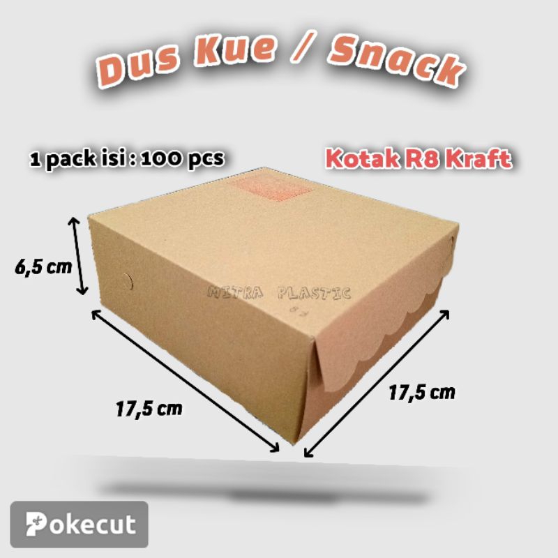 

Kotak Nasi R8 Kraft - Kotak Kue - Kotak Snack Merk Depaper