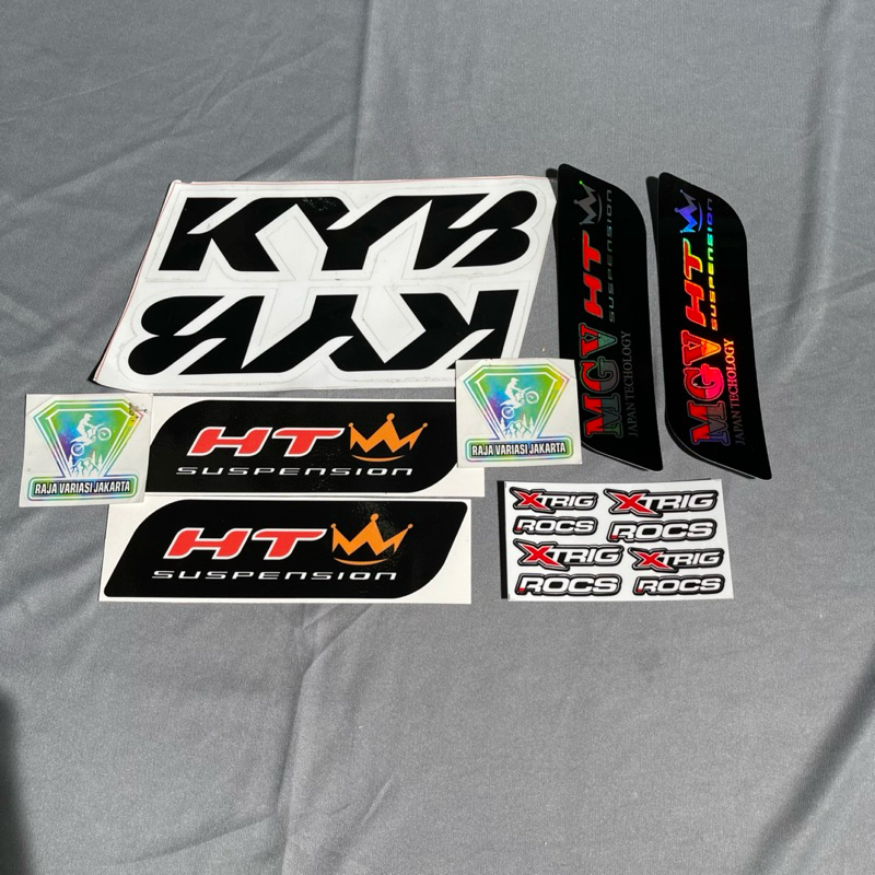 Stiker Setiker USD REALJUMP HT KYB MGV XTRIG ROCS