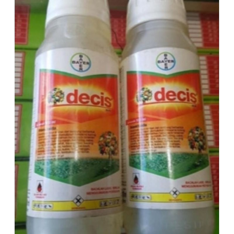 INSEKTISIDA DECIS 500ML / DECIS 25 EC PESTISIDA PEMBASMI HAMA Pada TUMBUHAN / decis 250ml / decis in