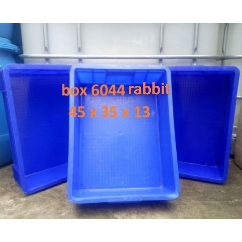 box container rabbit 6044, box cincau, box ikan, box serbaguna, bekas