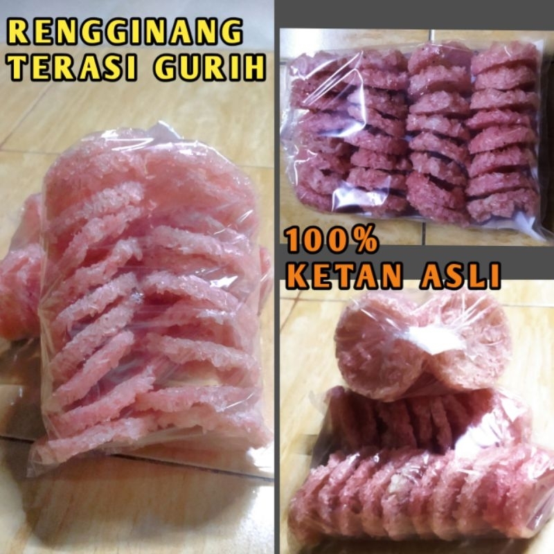 

RENGGINANG TERASI DARI KETAN ASLI/GURIH DAN RENYAH/ISI 20 KEPING SIAP GORENG