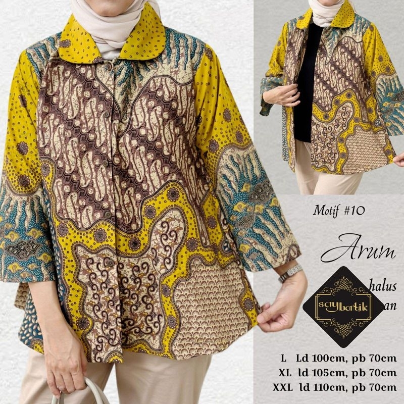 blouse batik arum