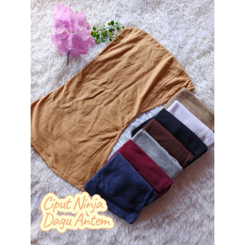 Ciput Ninja antem - inner ninja malay - ciput ninja renang - ciput ninja pet tanpa spons