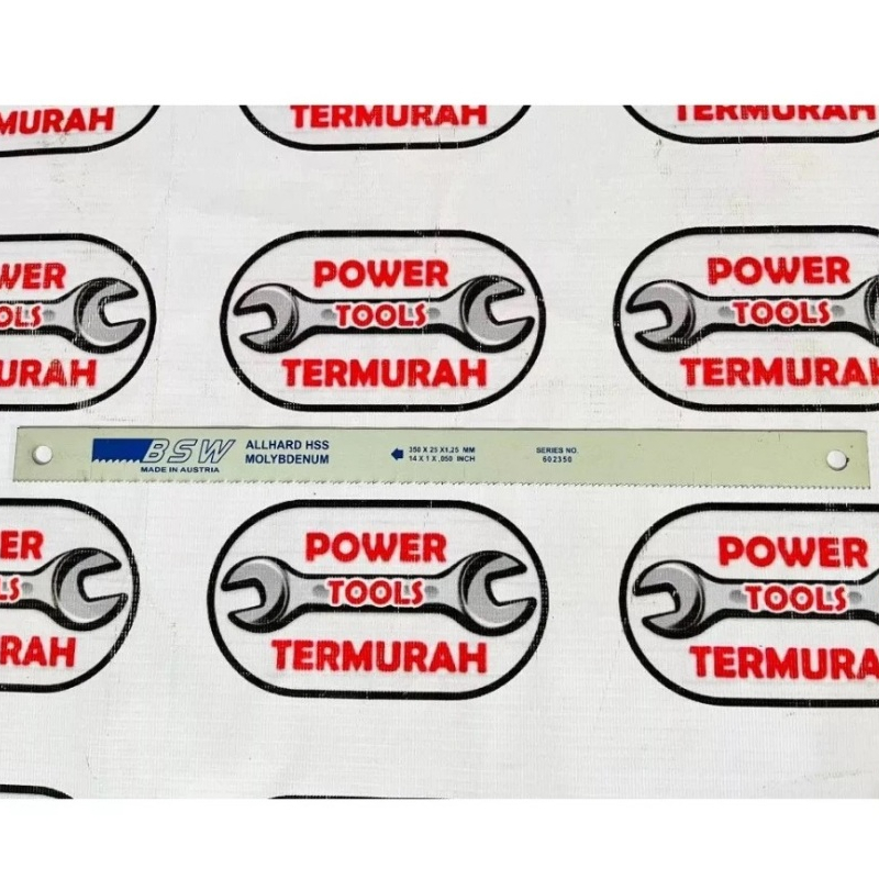 

Mata Gergaji Mesin 14" M350x25x1.25x10T BSW (made ini AUSTRIA) HSS