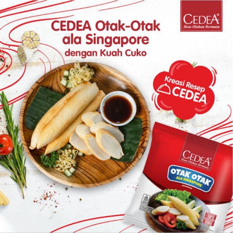 

Cedea Otak-Otak Singapore Berat 500gram