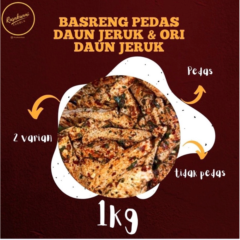 

1kg Basreng Bakso Goreng Cemilan Snack Original Daun Jeruk Pedas dan Tidak Rasakanmi Food