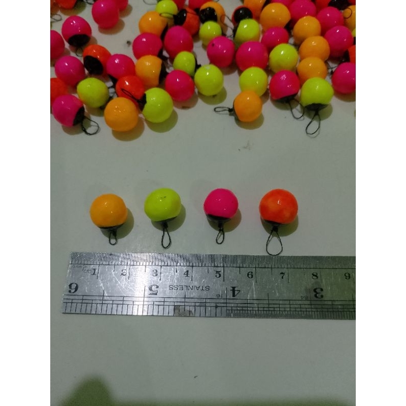 (isi 5 pcs)Pelampung pancing bulat besar/Kambangan/kumbul