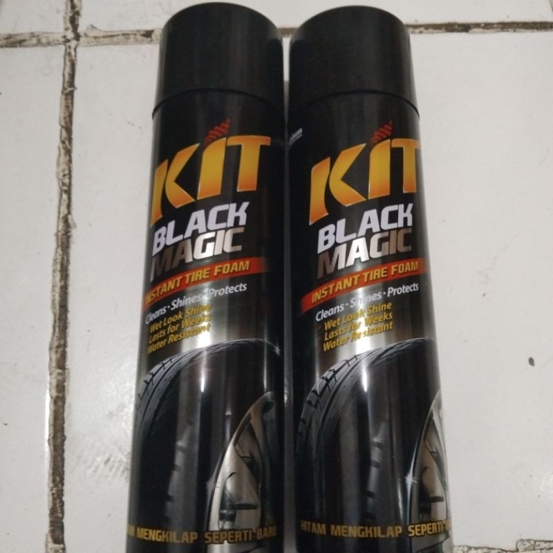 kit Bleck Magic semir ban mobil.budah di gunakan tinggal semprot