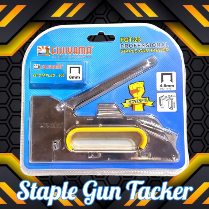 

Stapler Tembak Fujiyama FGT23 / Staple Gun Tacker / Staples Sofa