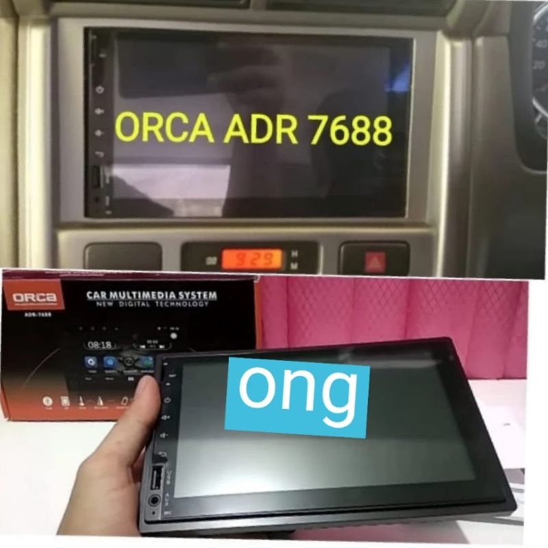 anti gores premium head unit ORCA ADR 7688 7 inch