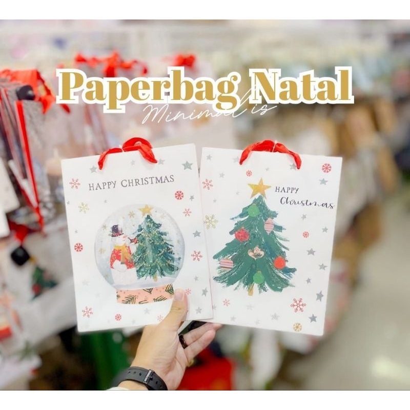 

Paperbag Natal with Love At Christmas