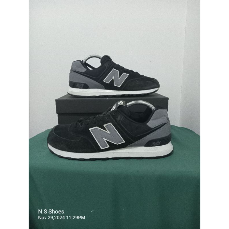 New Balance  574 Reflektif Black ( second original )