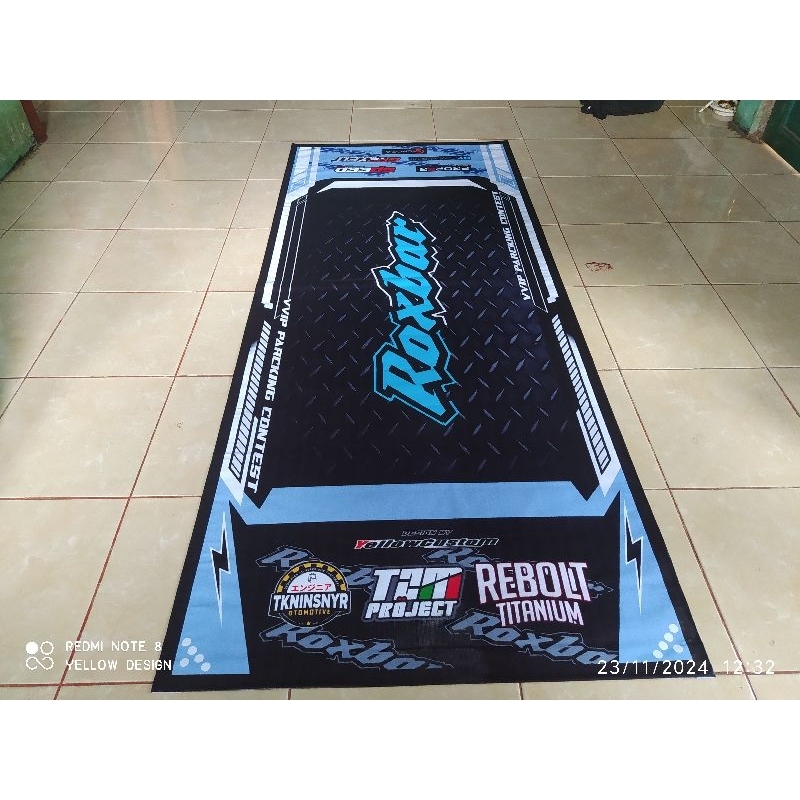 BANNER KARPET ALAS MOTOR KONTES CUSTOM