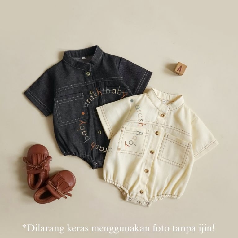 KODE J16C Arash Baby  JOSHUA Jumper  Baby bodysuit  Jumper bayi jeans