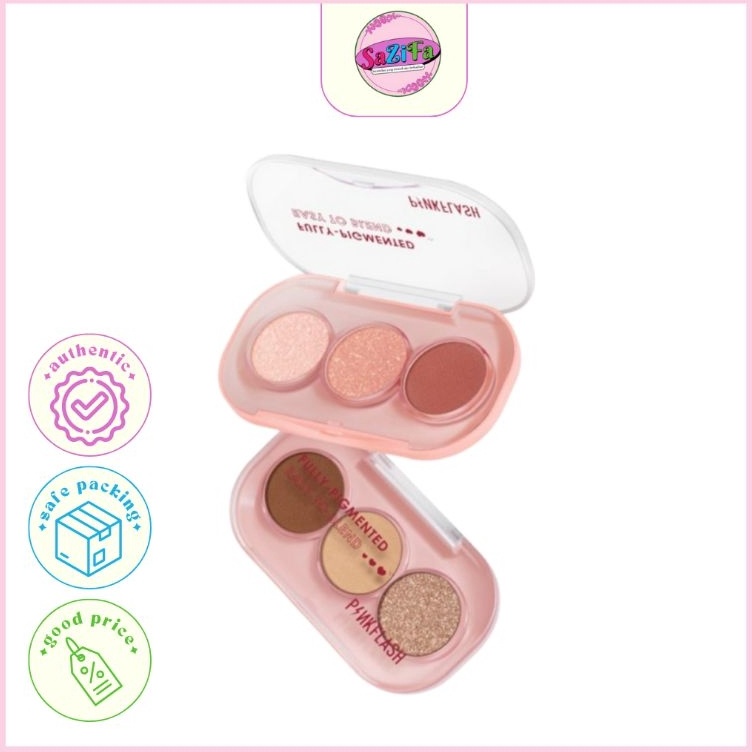 Dapatkan Buruan Eyeshadow Pinkflash 3 Warna