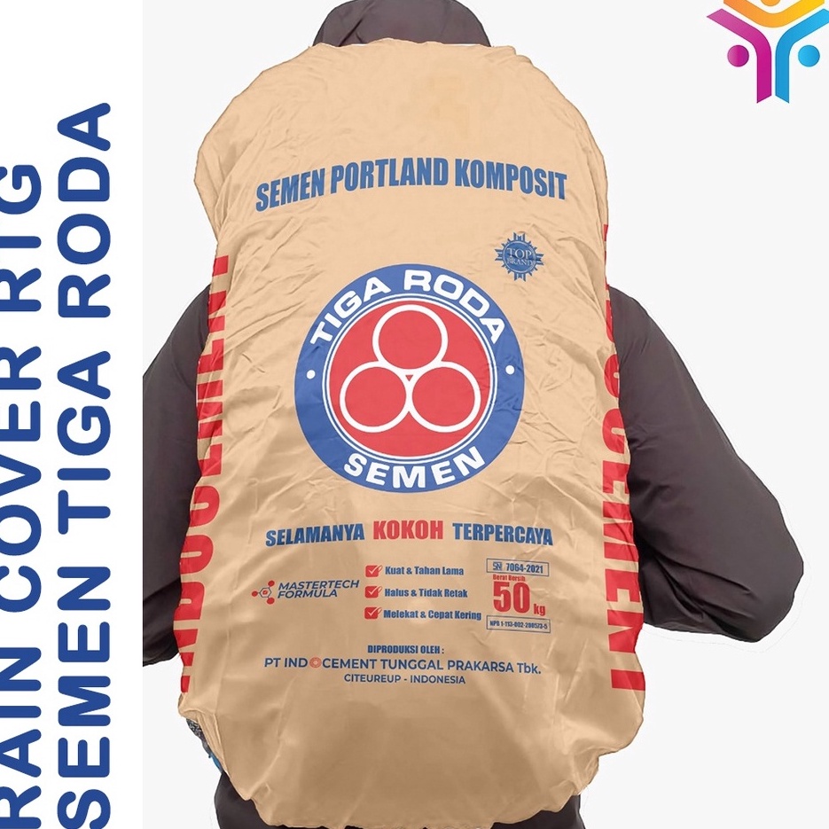 KODE E53N PZF Rain Cover RTG Sarung Tas Gunung Travelling Premium Motif Unisex Pria Wanita Waterproo