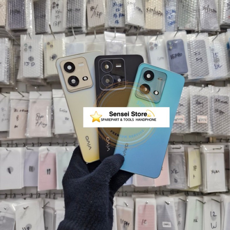 BACK CASING - HOUSING - KESING + BEZEL  VIVO V25E / VIVO V25 5G ORIGINAL