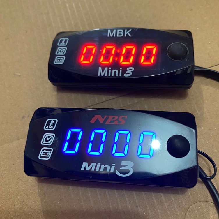 Borong Stock  Voltmeter 3 in 1 waterproof universal variasi Voltmeter 2in1 Voltmeter aki Waterproof