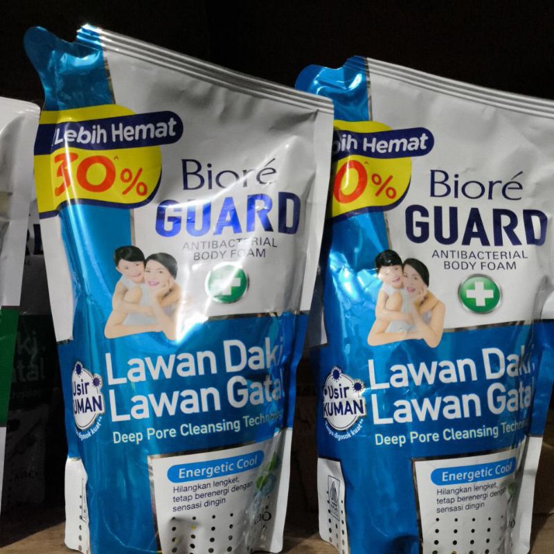 Biore Guard Antibacterial body foam Energetic cool 800ml