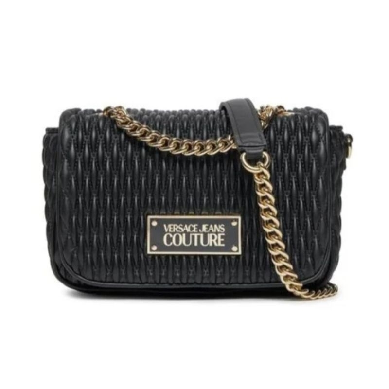 100% Original Versace Jeans Couture Tas Selempang Hitam