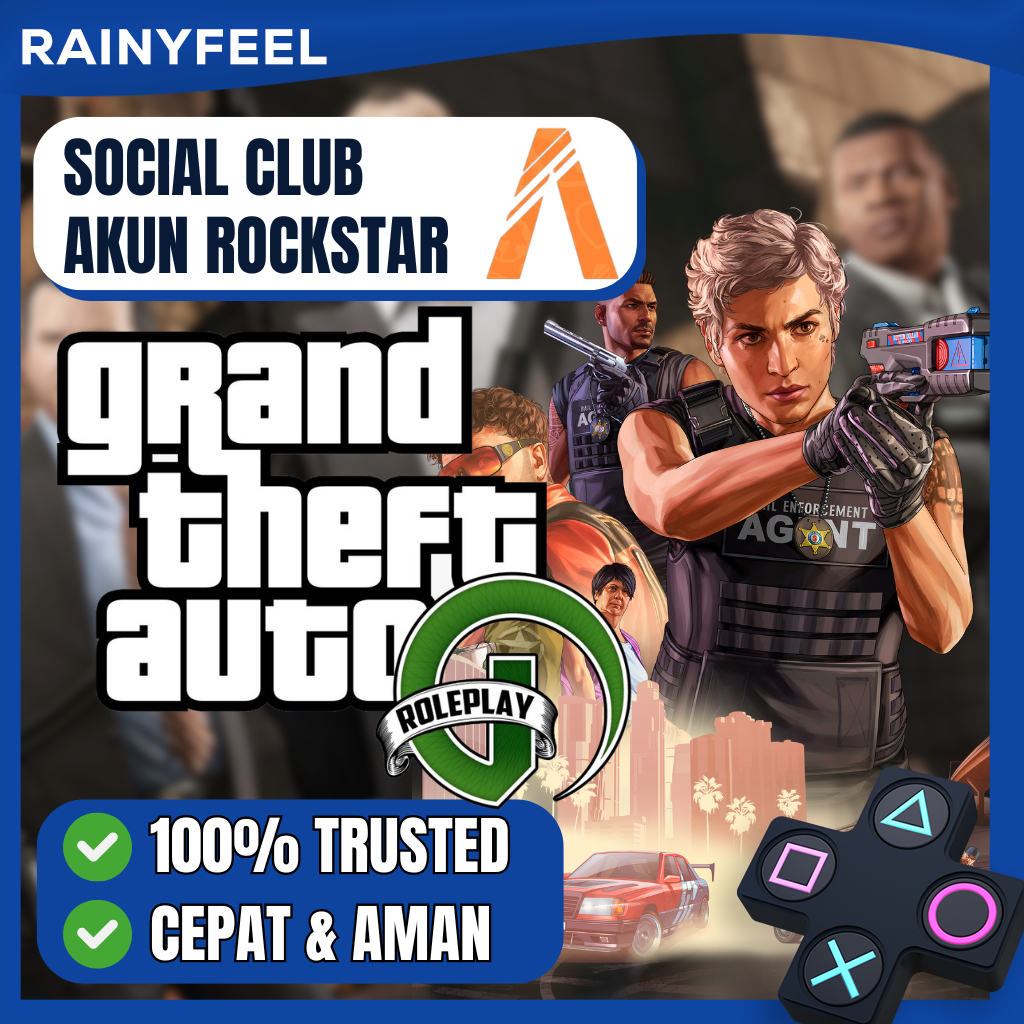 [BONUS STEAM KEY] GTA 5 FiveM Account ✦ Social Club ✦ FIVEM ONLY / GTA 5 Roleplay