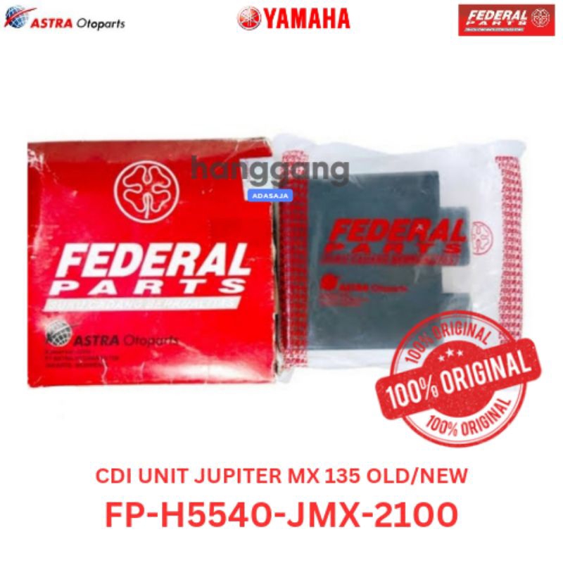 CDI Unit Motor Bebek Sport Yamaha Jupiter MX 135 OLD New Ori Federal JMX