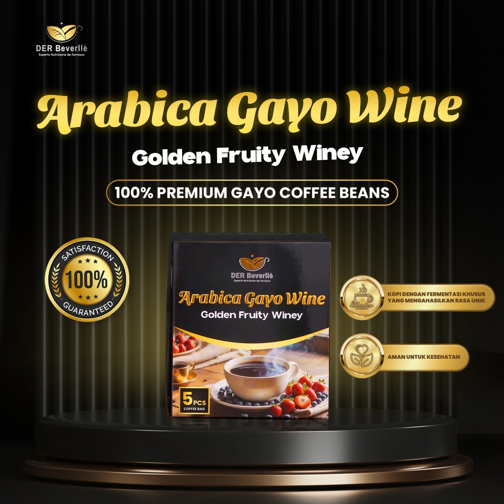 

Der Beverlle - Arabica Gayo Wine (Golden Fruity Winey)