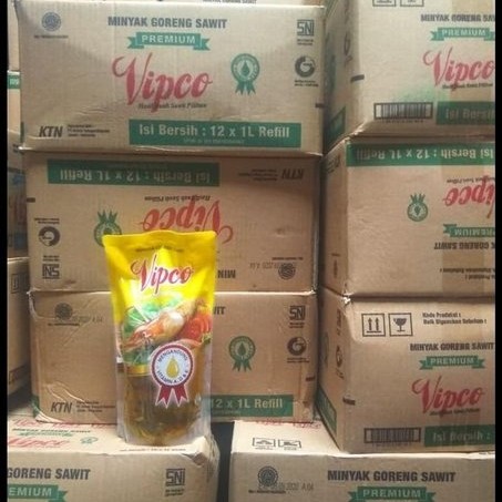 

Minyak Goreng Vipco 1 liter isi 12