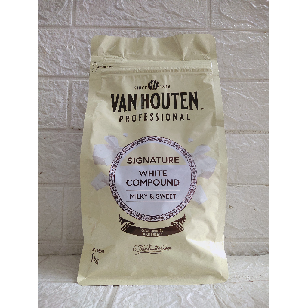 

VAN HOUTEN WHITE COMPOUND KEMASAN 1KG
